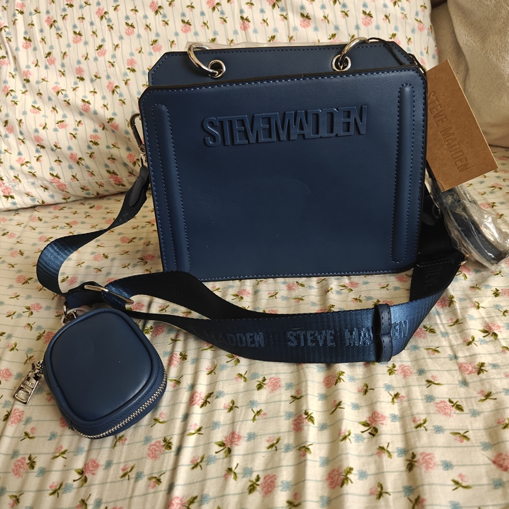 Steve Madden Blue Crossbody Bag